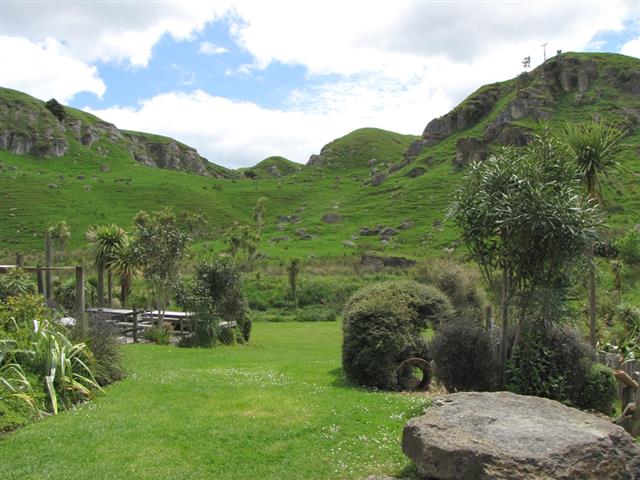 View from Nikau Caves Cafe